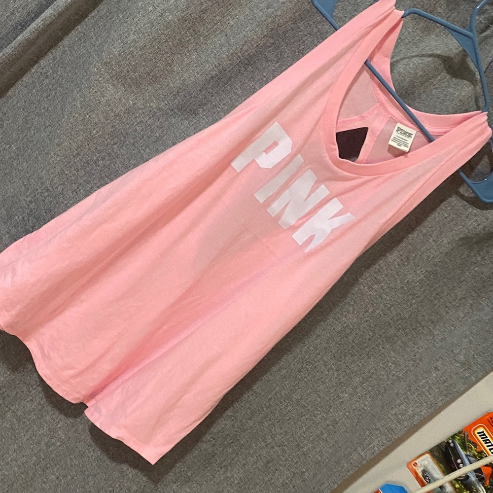 SOLD-PINK Victoria's Secret Light Pink Tank Top